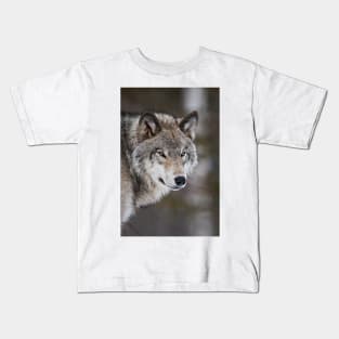 Grey Wolf Kids T-Shirt